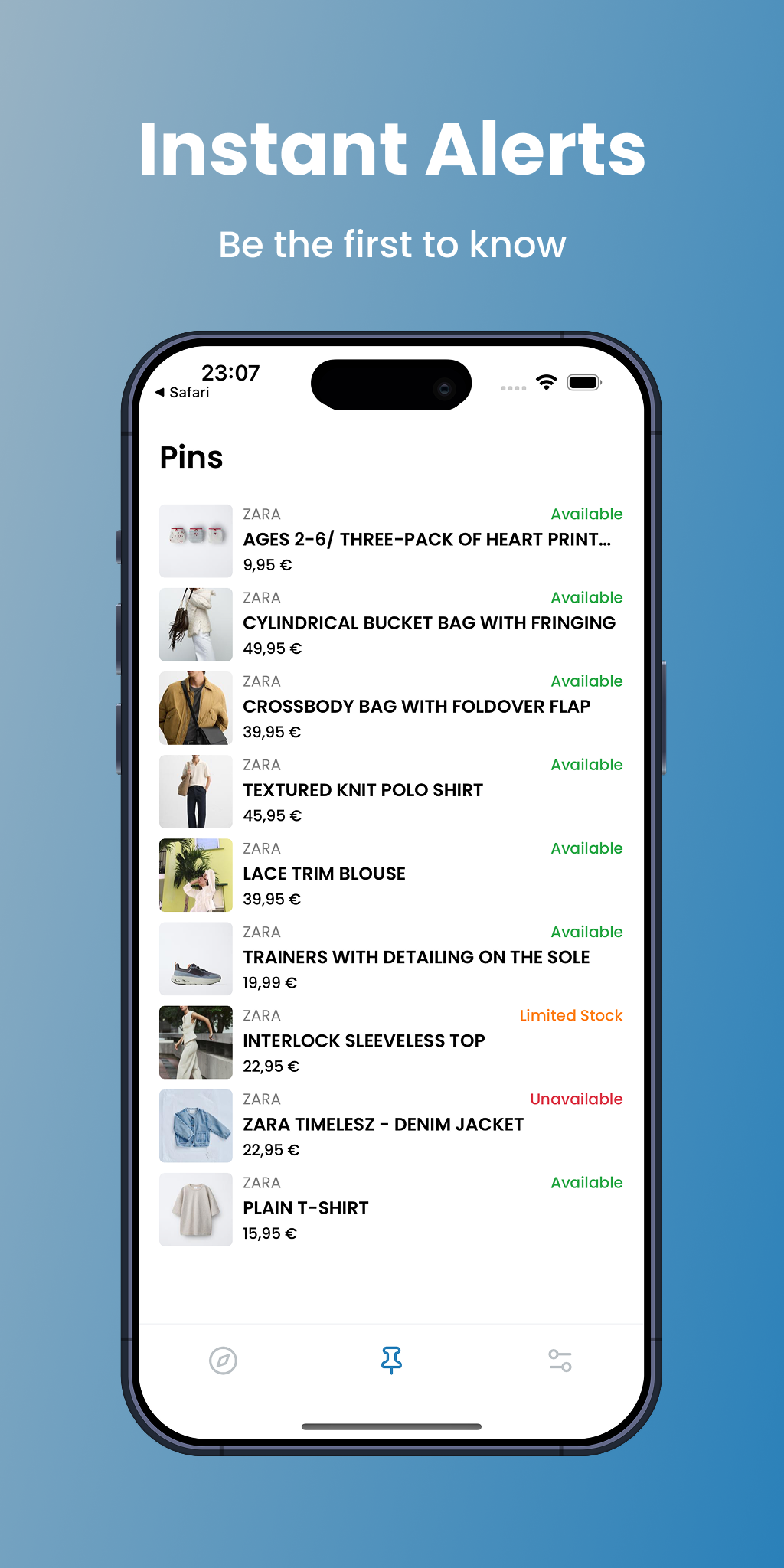 Pinora - Product tracker screenshot 4